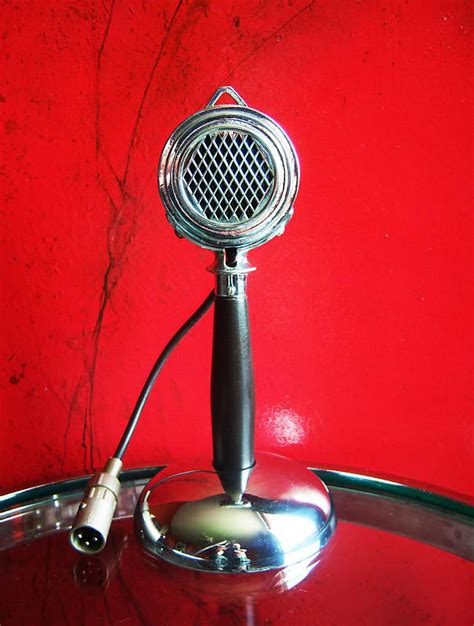 Vintage RARE 1940 S American AG Carbon Microphone W Period Reverb