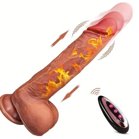 Dildo Vibrator Ultra Realistic Cm Multifunctional Cu Incalzire Rotire Si Scalare Moduri