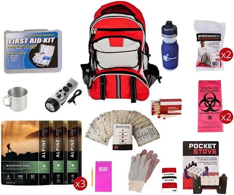 Food Storage Emergency Survival Kit with Backpack