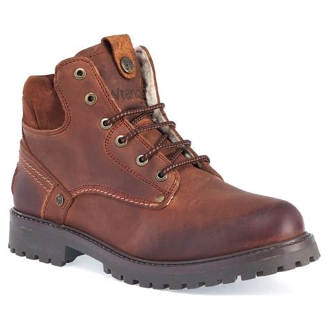 Ботинки мужские Wrangler Yuma Fur S WM22030-064 зимние коричневые ...