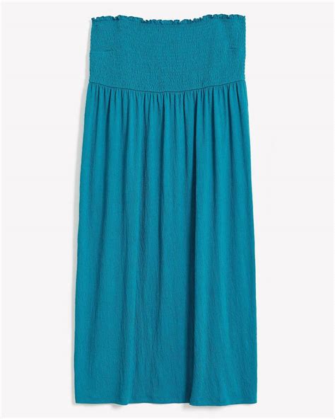 Maxi Cover Up Swim Dress With Smocking Penningtons