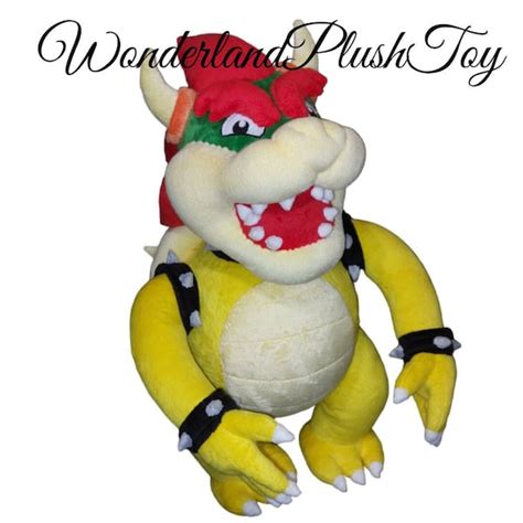 Super Mario Bowser Plush - Etsy