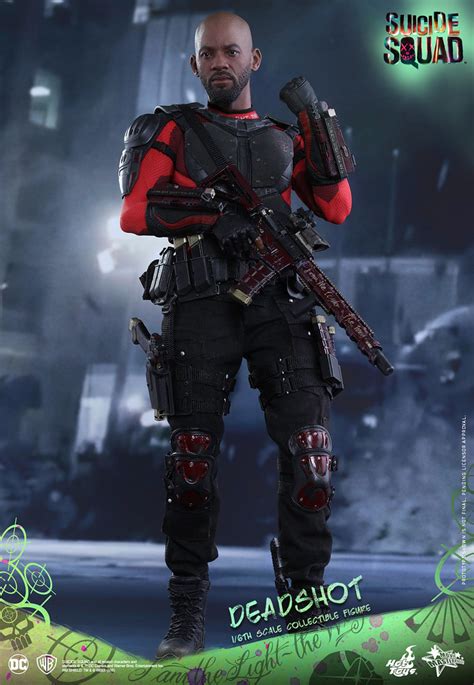 Hot Toys MMS 自殺突擊隊死射佛洛伊德勞頓Deadshot 比例人偶作品