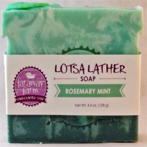 Rosemary Mint Lotsa Lather Soap