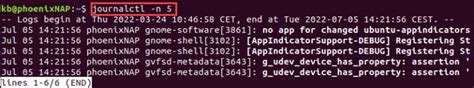 Journalctl How To Read And Edit Systemd Logs