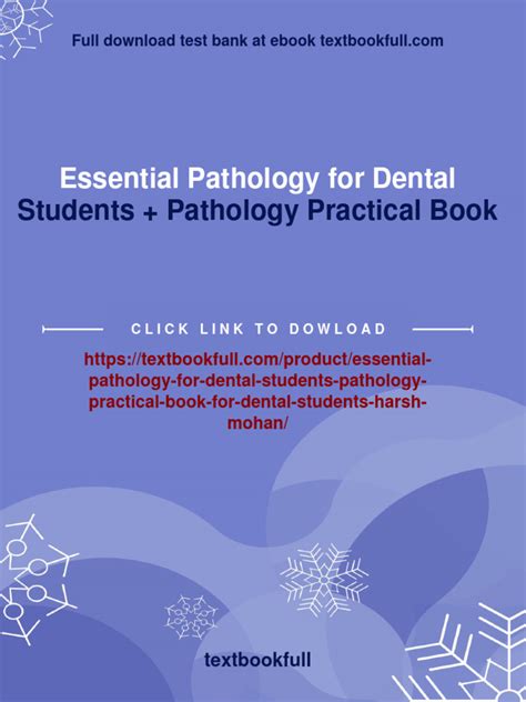 Essential Pathology For Dental Students Pathology Practical Book For