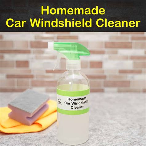 3 Homemade Car Windshield Cleaner Recipes Recipe Windshield Cleaner Cleaners Homemade Car