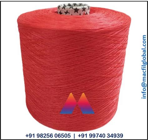 Macfil Super Bright Red Pp Twine Ply For Stitching At Best Price