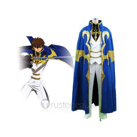 Code Geass Suzaku Kururugi Knight Of Seven Cosplay Costume