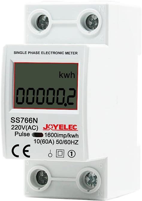 Joyelec Ss N Contatore Energia Elettricamisuratore Consumo Elettrico