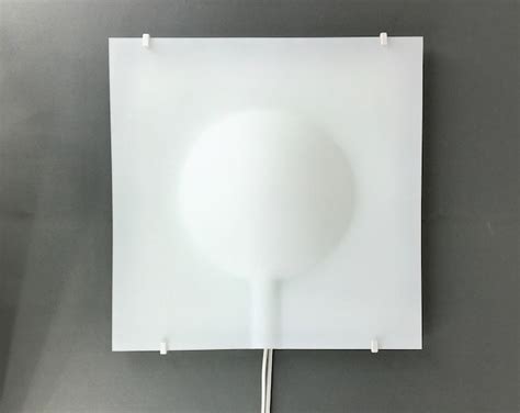 IKEA Wall Light Stämning V0008 Glass Lamp Cecilia Johansson New Old