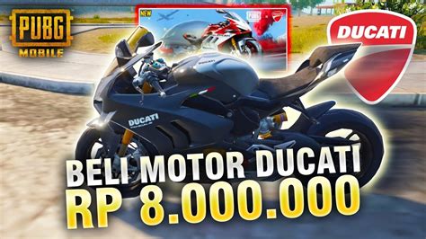 SAYA NEKAT TOP UP RP 8 000 000 BELI MOTOR DUCATI PUBG MOBILE YouTube