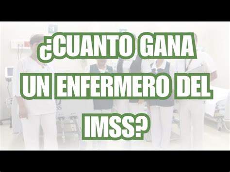 Sueldo Promedio De Una Enfermera Del Imss Edukar