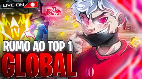 FF AO VIVORUMO AO TOP 1 GLOBALUPANDO CONTASFREE FIRE AO VIVO