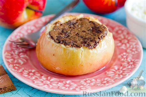 Яблоки запеченные, рецепты на RussianFood.com: 196 рецептов запеченных ...