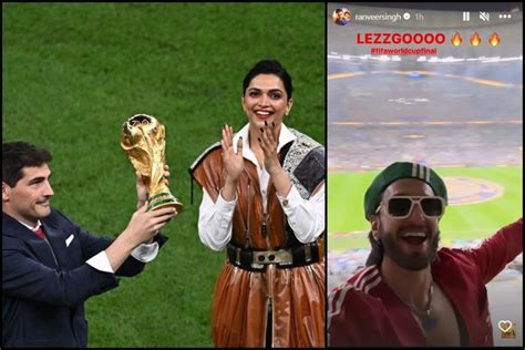 Fifa World Cup Final Deepika Padukone Makes Indians Proud As She