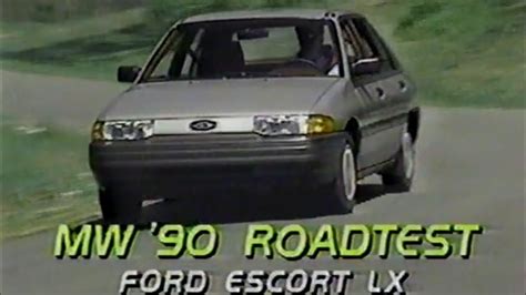 1991 Ford Escort LX MotorWeek Retro Review YouTube