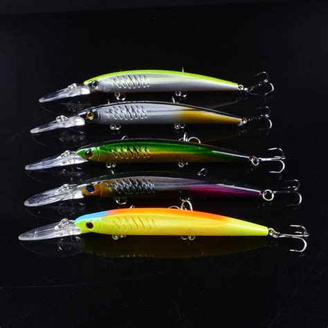 Se Uelo De Pesca De Pececillos Duros Wobblers Flotantes Topwater