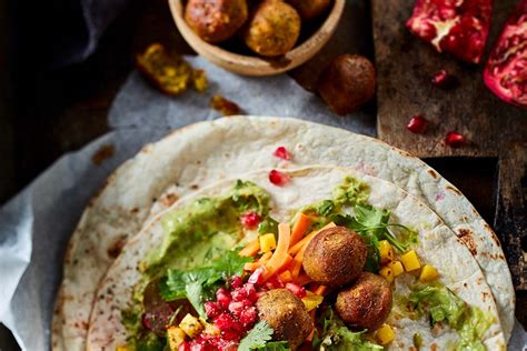 Vollkorn Tortilla Wrap Mit Falafel Iglo