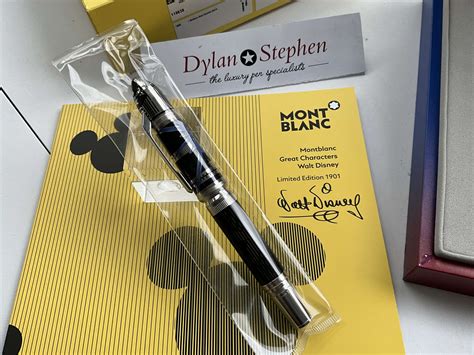 Montblanc Great Characters Walt Disney Limited Edition Rollerball