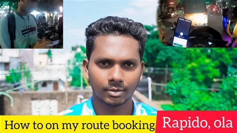 How To Use My Route Booking In Rapido Captain App Ola Bike Taxi Live