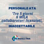 DAprile Tra Cinque Giorni 6 Mila I Collaboratori Scolastici Verranno