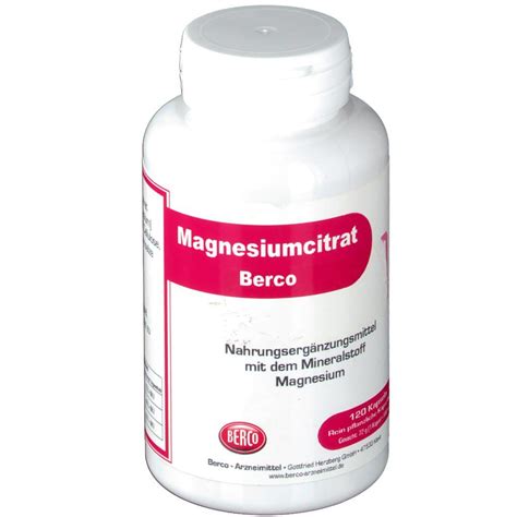 Magnesiumcitrat Berco St Redcare Apotheke