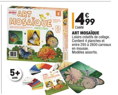 Promo Art Mosaïque Chez Aldi Icataloguefr