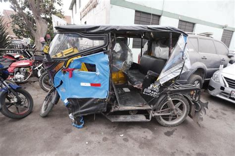 Callao Mujer Termina Desfigurada Su Rostro Por Ebrio Que Choca Su Mototaxi