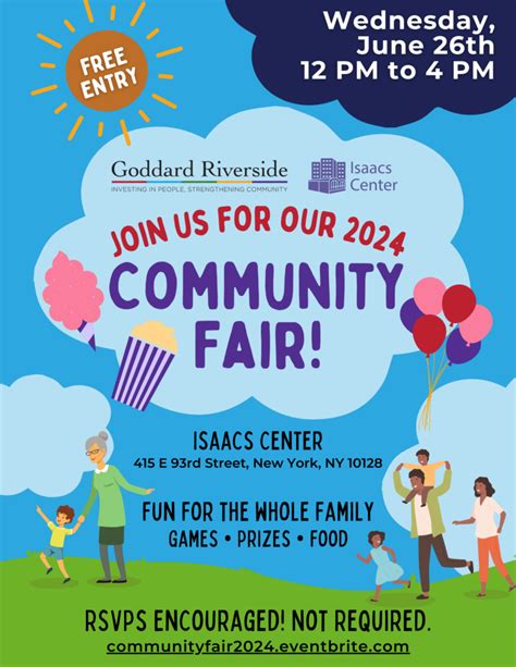 Community Fair & Book Giveaway - Isaacs Center