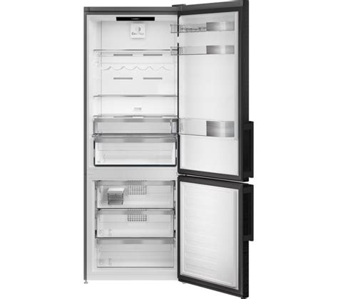 Grundig Gkn Z Fridge Freezer Dark Steel