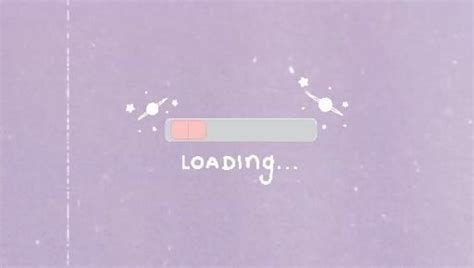 Aesthetic Loading Screen Video Templat Power Point Desain