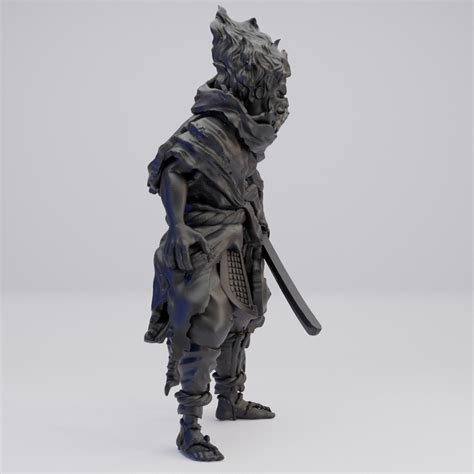 Hot Goblin 狂戦士侍 ミニチュア ホットゴブリン カタナ 鎧 武者