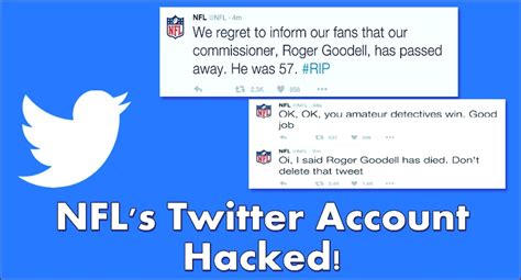 Nfls Twitter Account Hacked The Reason Is For The Lulz