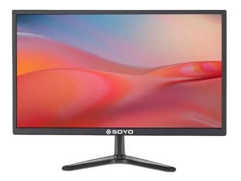 Monitor Led Soyo Pol Widescreen Hd Hdmi Vga Sm L Cor Preto