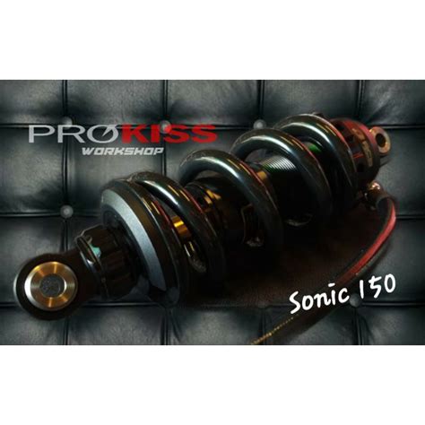 Jual Monoshock Rcb Db 2 Line Black Edition Sonic 150 Shopee Indonesia