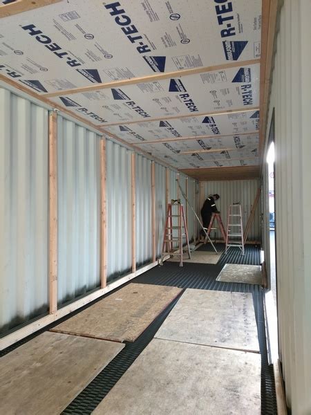 Shipping Container Insulation Gallery