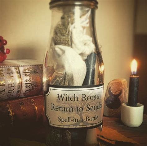 RETURN TO SENDER Spell In A Bottle Bottle Spelling Etsy