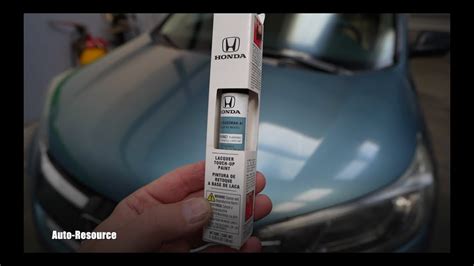 How To Use Honda Touch Up Paint