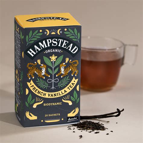 Hampstead Tea Organic French Vanilla Tea Bags – Hampstead Tea - Biodynamic and Organic Teas