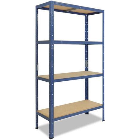 Shelfplaza Home X X Cm Scaffale Metallo Per Carichi Pesanti Blu