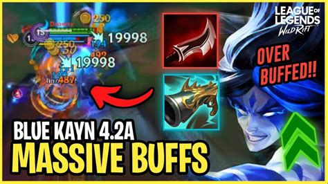 Wild Rift Blue Kayn Massive Buff For Patch 42a Riot Broke Kayn