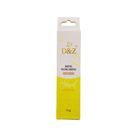 Gel LED UV D Z Hard Control Nude Shine Sachê 15g Shopee Brasil