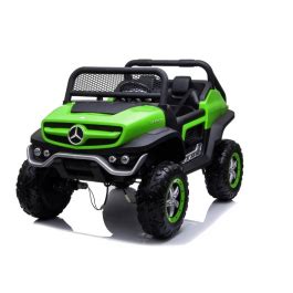 Mercedes Voiture Pour Enfant Unimog Vert Avec Places Berghofftoys Be