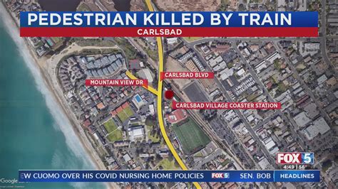 Man Hit Killed By Train In Carlsbad Fox 5 San Diego And Kusi News