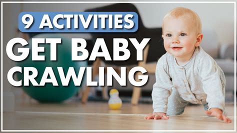 Top Tips To Teach Baby To Crawl Crawling Youtube