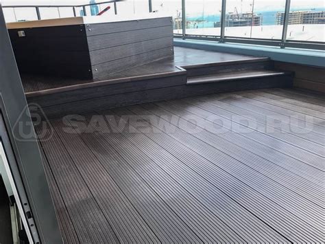 Террасная доска на открытой лоджии - SAVEWOOD