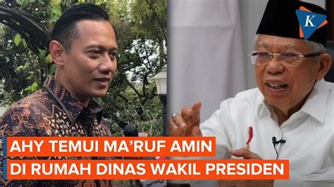 Full Keterangan Menteri Ahy Usai Temui Ma Ruf Amin Di Rumah Dinas