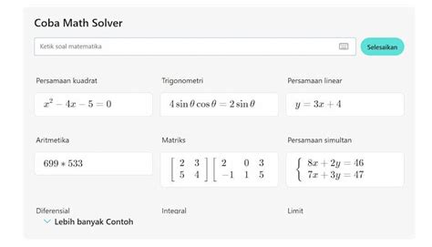 6 Ai Untuk Mengerjakan Soal Matematika Gak Perlu Menghitung