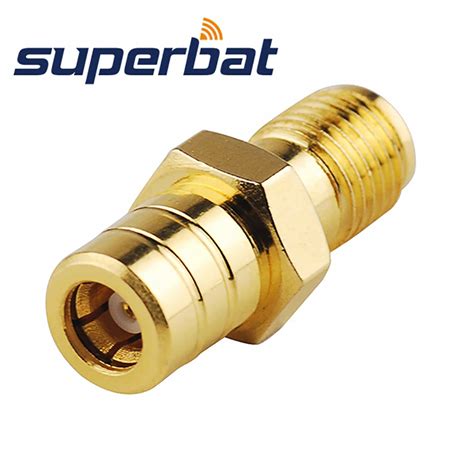 Superbat Antenna Aerial Connector For DAB Radio With SMA Female To SMB